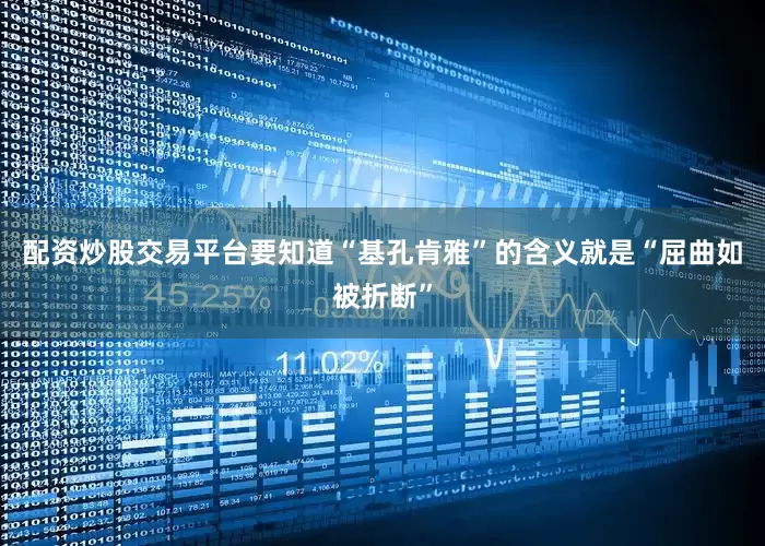 配资炒股交易平台要知道“基孔肯雅”的含义就是“屈曲如被折断”